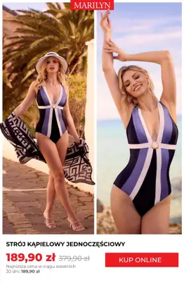 Marilyn - gazetka promocyjna Do -70% na stroje kąpielowe! Zgarnij swój! od wtorku 29.07  - strona 7 Marilyn - gazetka promocyjna Do -70% na stroje kąpielowe! Zgarnij swój! od wtorku 29.07  - strona 7