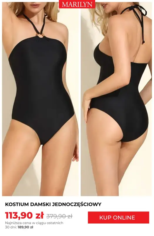 Marilyn - gazetka promocyjna Do -70% na stroje kąpielowe! Zgarnij swój! od wtorku 29.07  - strona 8