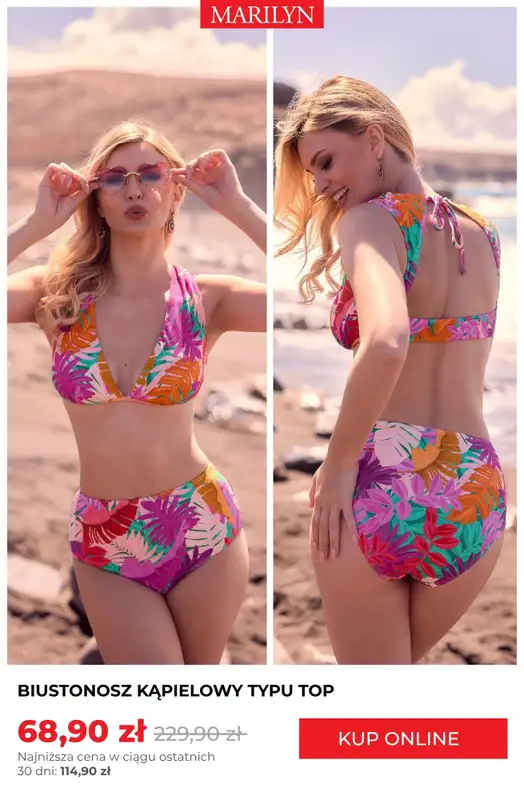 Marilyn - gazetka promocyjna Do -70% na stroje kąpielowe! Zgarnij swój! od wtorku 29.07  - strona 2