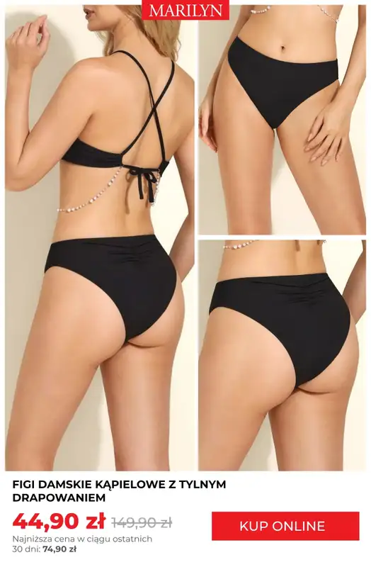 Marilyn - gazetka promocyjna Do -70% na stroje kąpielowe! Zgarnij swój! od wtorku 29.07  - strona 12