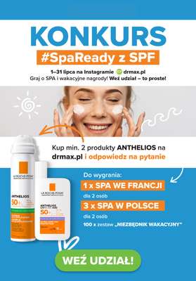 Dr.Max Drogeria - gazetka promocyjna Konkurs od wtorku 29.07 do czwartku 31.07