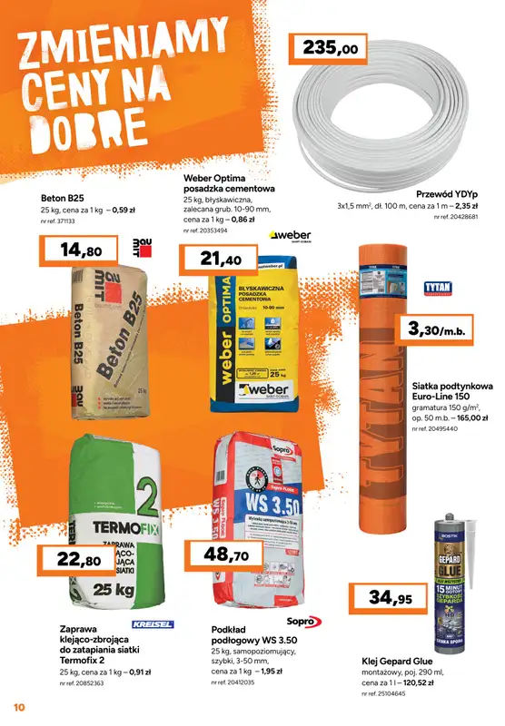 Bricoman - gazetka promocyjna Gazetka od poniedziałku 28.07 do niedzieli 17.08 - strona 10