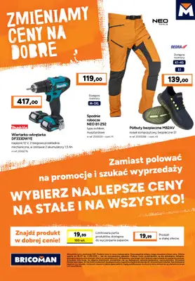 Bricoman - gazetka promocyjna Gazetka od poniedziałku 28.07 do niedzieli 17.08 - strona 12