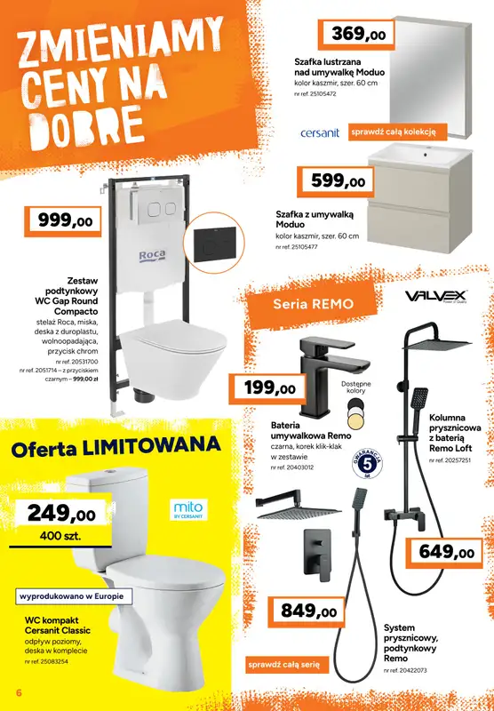 Bricoman - gazetka promocyjna Gazetka od poniedziałku 28.07 do niedzieli 17.08 - strona 6