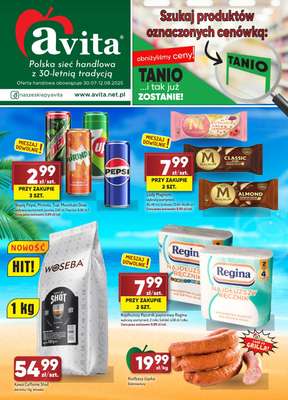 Avita - gazetka promocyjna Gazetka od środy 30.07 do wtorku 12.08