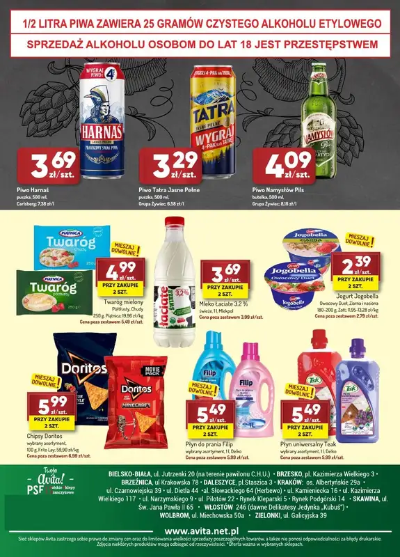 Avita - gazetka promocyjna Gazetka od środy 30.07 do wtorku 12.08 - strona 4