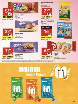 Delikatesy Centrum - gazetka promocyjna Gazetka od czwartku od czwartku 31.07 do środy 06.08 - strona 38