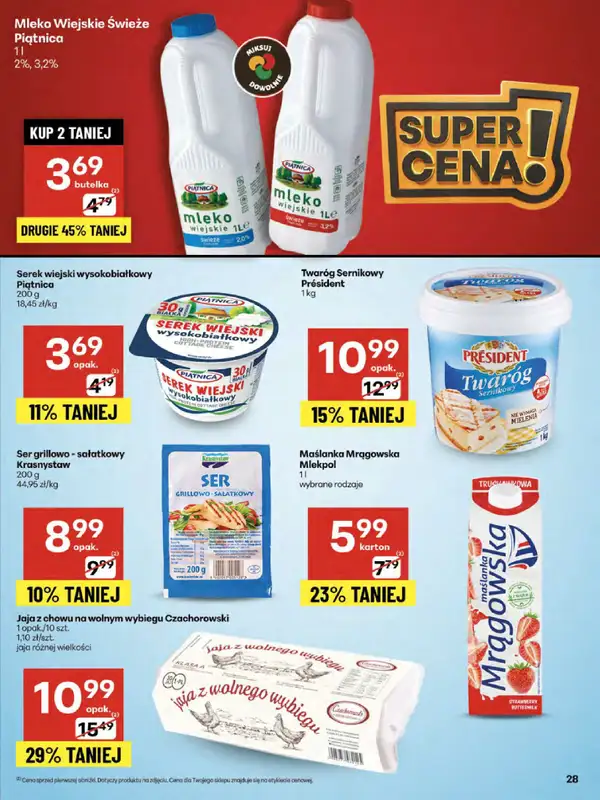 Delikatesy Centrum - gazetka promocyjna Gazetka od czwartku od czwartku 31.07 do środy 06.08 - strona 28