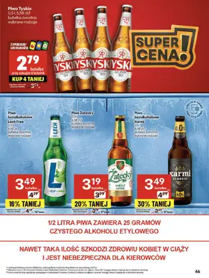 Delikatesy Centrum - gazetka promocyjna Gazetka od czwartku od czwartku 31.07 do środy 06.08 - strona 46