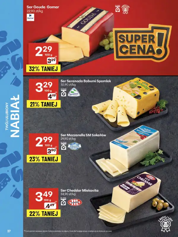 Delikatesy Centrum - gazetka promocyjna Gazetka od czwartku od czwartku 31.07 do środy 06.08 - strona 27
