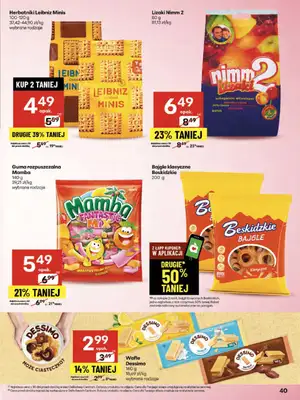 Delikatesy Centrum - gazetka promocyjna Gazetka od czwartku od czwartku 31.07 do środy 06.08 - strona 40