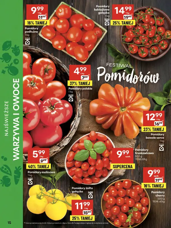 Delikatesy Centrum - gazetka promocyjna Gazetka od czwartku od czwartku 31.07 do środy 06.08 - strona 15