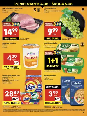 Delikatesy Centrum - gazetka promocyjna Gazetka od czwartku od czwartku 31.07 do środy 06.08 - strona 2