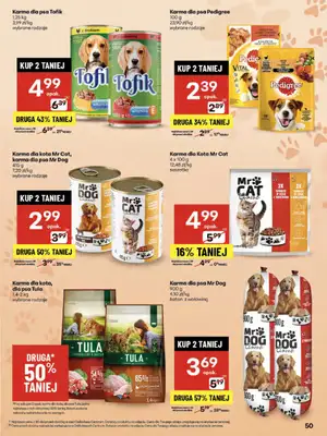 Delikatesy Centrum - gazetka promocyjna Gazetka od czwartku od czwartku 31.07 do środy 06.08 - strona 50