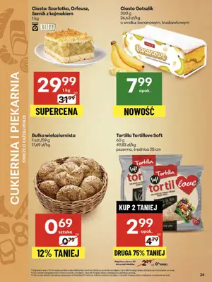 Delikatesy Centrum - gazetka promocyjna Gazetka od czwartku od czwartku 31.07 do środy 06.08 - strona 24