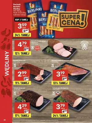 Delikatesy Centrum - gazetka promocyjna Gazetka od czwartku od czwartku 31.07 do środy 06.08 - strona 23