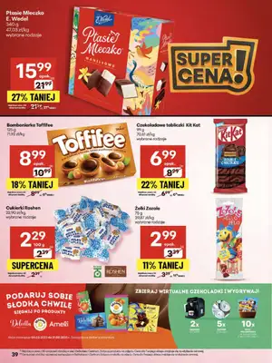 Delikatesy Centrum - gazetka promocyjna Gazetka od czwartku od czwartku 31.07 do środy 06.08 - strona 39