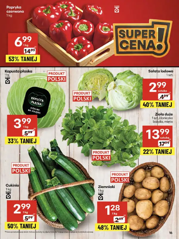 Delikatesy Centrum - gazetka promocyjna Gazetka od czwartku od czwartku 31.07 do środy 06.08 - strona 16