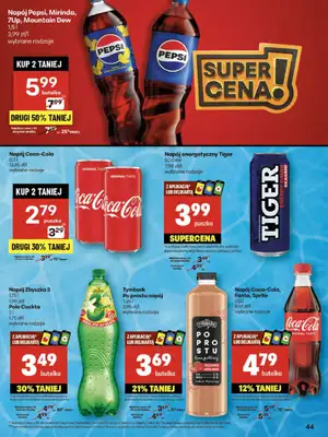 Delikatesy Centrum - gazetka promocyjna Gazetka od czwartku od czwartku 31.07 do środy 06.08 - strona 44