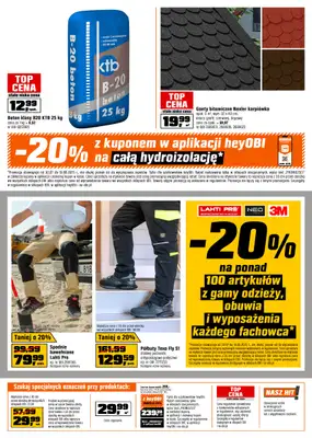 OBI - gazetka promocyjna Gazetka od środy 30.07 do wtorku 19.08 - strona 8