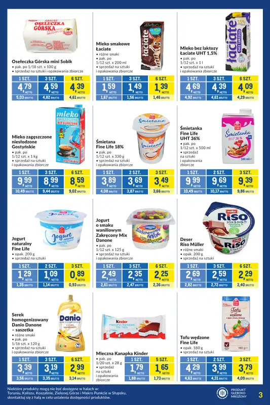 Makro - gazetka promocyjna Kupujesz więcej płacisz mniej od wtorku 05.08 do poniedziałku 01.09 - strona 3
