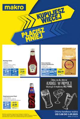 Makro - gazetka promocyjna Kupujesz więcej płacisz mniej od wtorku 05.08 do poniedziałku 01.09