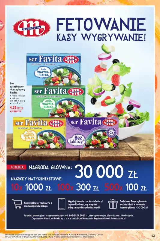 Makro - gazetka promocyjna Letnie hity w Makro od wtorku 05.08 do poniedziałku 18.08 - strona 13