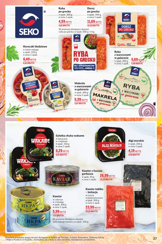 Makro - gazetka promocyjna Letnie hity w Makro od wtorku 05.08 do poniedziałku 18.08 - strona 27