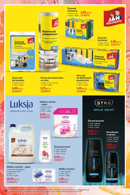 Makro - gazetka promocyjna Letnie hity w Makro od wtorku 05.08 do poniedziałku 18.08 - strona 30