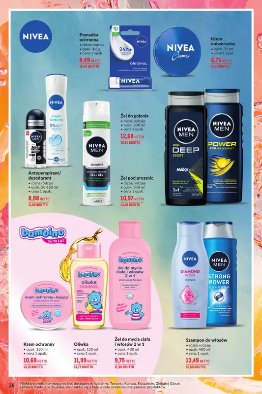 Makro - gazetka promocyjna Letnie hity w Makro od wtorku 05.08 do poniedziałku 18.08 - strona 28