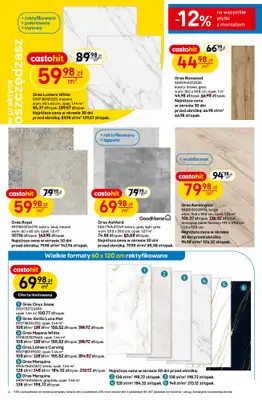 Castorama - gazetka promocyjna Gazetka od środy 30.07 do wtorku 12.08 - strona 4 Castorama - gazetka promocyjna Gazetka od środy 30.07 do wtorku 12.08 - strona 4