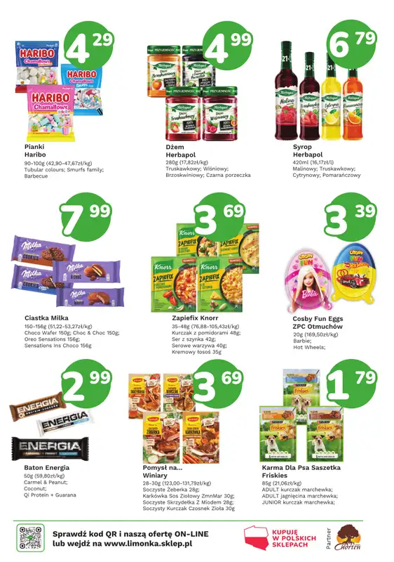 Limonka - gazetka promocyjna Gazetka od czwartku 31.07 do środy 06.08 - strona 3