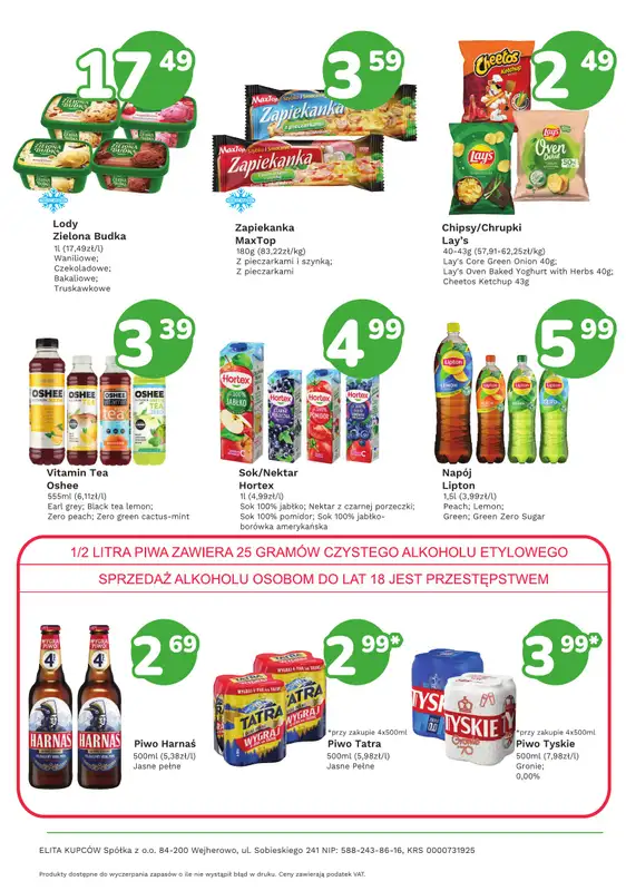 Limonka - gazetka promocyjna Gazetka od czwartku 31.07 do środy 06.08 - strona 4