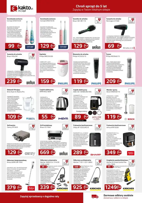 kakto.pl - gazetka promocyjna Gazetka od piątku 01.08 do niedzieli 31.08 - strona 10