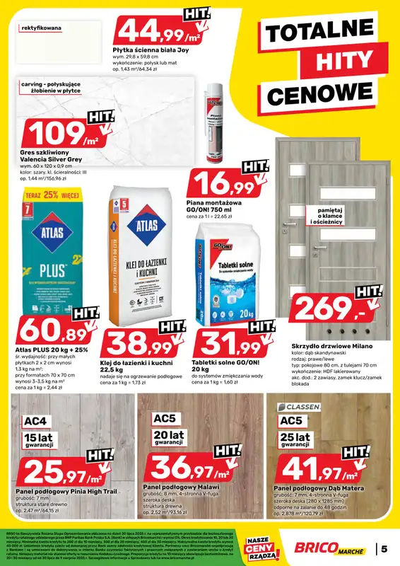 Bricomarche - gazetka promocyjna Gazetka od środy 30.07 do soboty 09.08 - strona 6