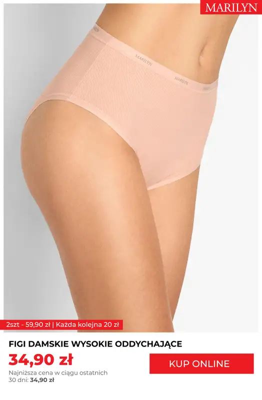 Marilyn - gazetka promocyjna Wygoda w świetnej cenie – każda kolejna para majtek taniej! od środy 30.07  - strona 9