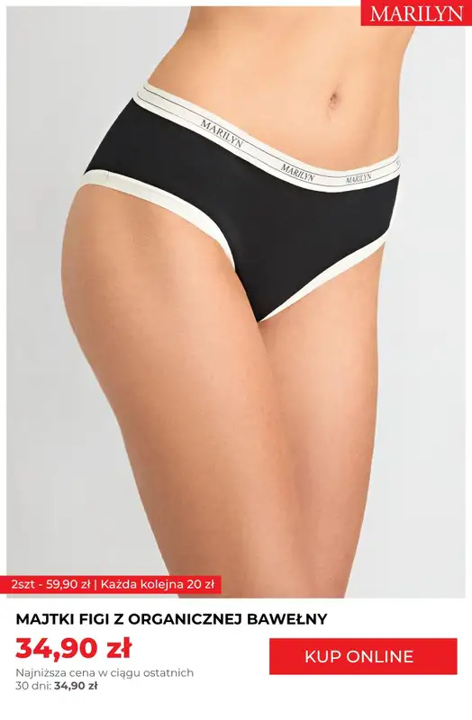 Marilyn - gazetka promocyjna Wygoda w świetnej cenie – każda kolejna para majtek taniej! od środy 30.07  - strona 3