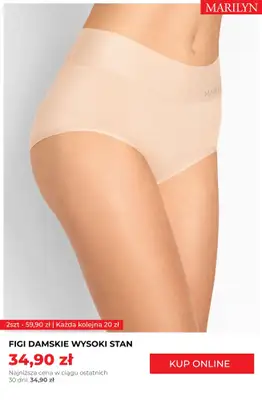 Marilyn - gazetka promocyjna Wygoda w świetnej cenie – każda kolejna para majtek taniej! od środy 30.07  - strona 4 Marilyn - gazetka promocyjna Wygoda w świetnej cenie – każda kolejna para majtek taniej! od środy 30.07  - strona 4