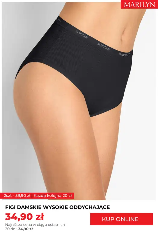 Marilyn - gazetka promocyjna Wygoda w świetnej cenie – każda kolejna para majtek taniej! od środy 30.07  - strona 7