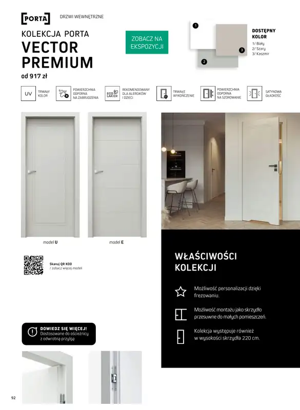Komfort - gazetka promocyjna Katalog podłogi i drzwi 2024/2025 od poniedziałku 01.01 do środy 31.12 - strona 92