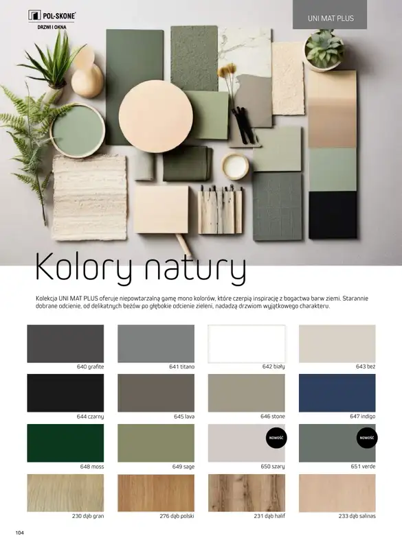 Komfort - gazetka promocyjna Katalog podłogi i drzwi 2024/2025 od poniedziałku 01.01 do środy 31.12 - strona 104