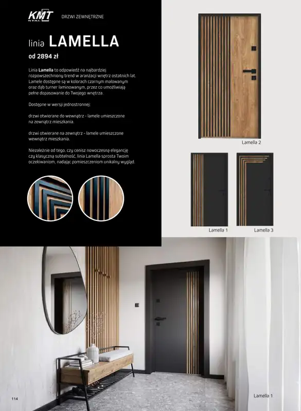 Komfort - gazetka promocyjna Katalog podłogi i drzwi 2024/2025 od poniedziałku 01.01 do środy 31.12 - strona 114