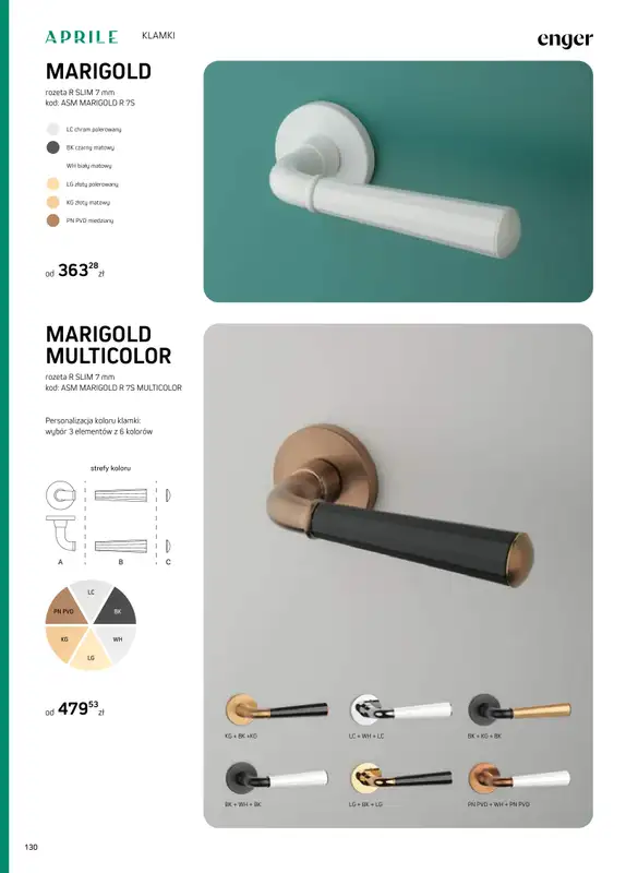 Komfort - gazetka promocyjna Katalog podłogi i drzwi 2024/2025 od poniedziałku 01.01 do środy 31.12 - strona 130