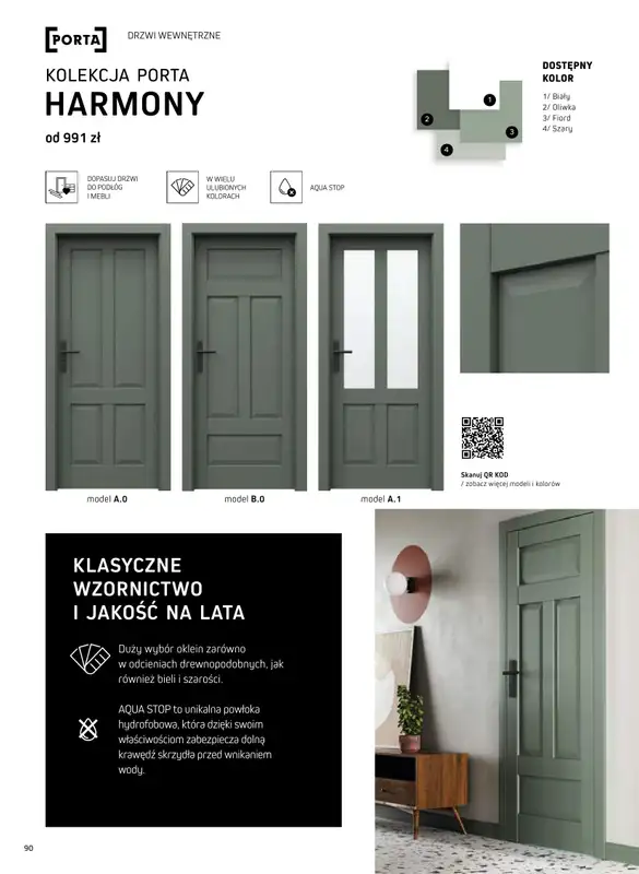 Komfort - gazetka promocyjna Katalog podłogi i drzwi 2024/2025 od poniedziałku 01.01 do środy 31.12 - strona 90