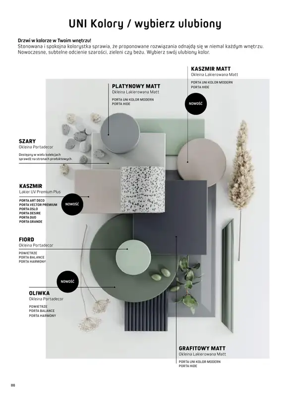Komfort - gazetka promocyjna Katalog podłogi i drzwi 2024/2025 od poniedziałku 01.01 do środy 31.12 - strona 88