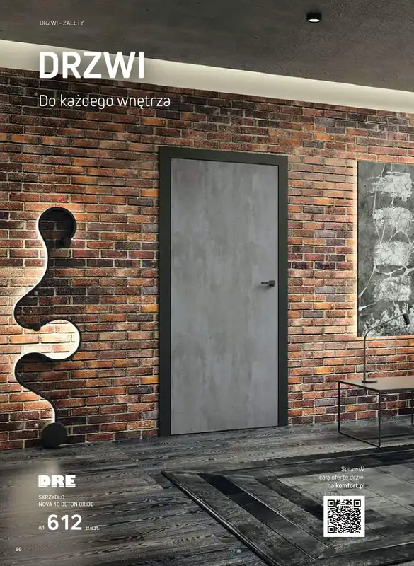 Komfort - gazetka promocyjna Katalog podłogi i drzwi 2024/2025 od poniedziałku 01.01 do środy 31.12 - strona 86