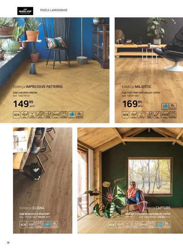 Komfort - gazetka promocyjna Katalog podłogi i drzwi 2024/2025 od poniedziałku 01.01 do środy 31.12 - strona 36