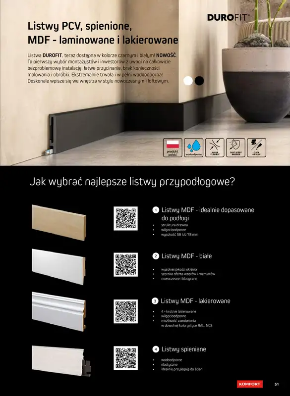 Komfort - gazetka promocyjna Katalog podłogi i drzwi 2024/2025 od poniedziałku 01.01 do środy 31.12 - strona 51