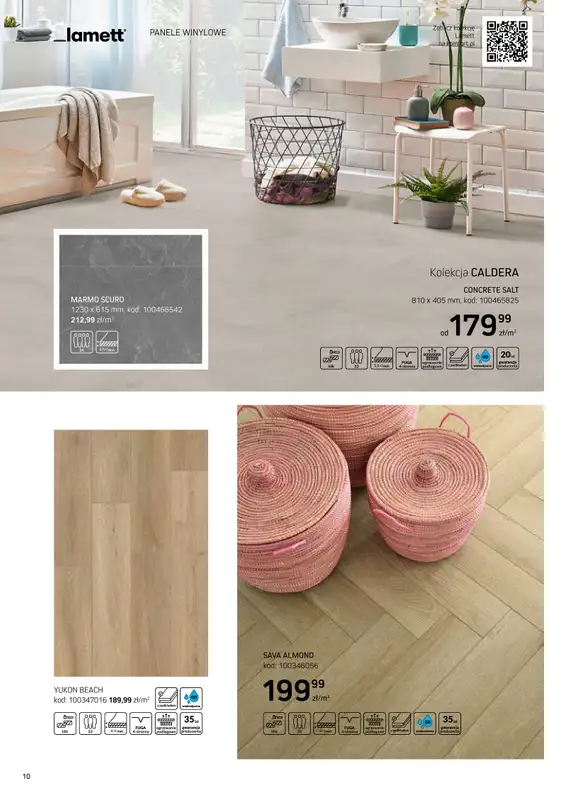 Komfort - gazetka promocyjna Katalog podłogi i drzwi 2024/2025 od poniedziałku 01.01 do środy 31.12 - strona 10