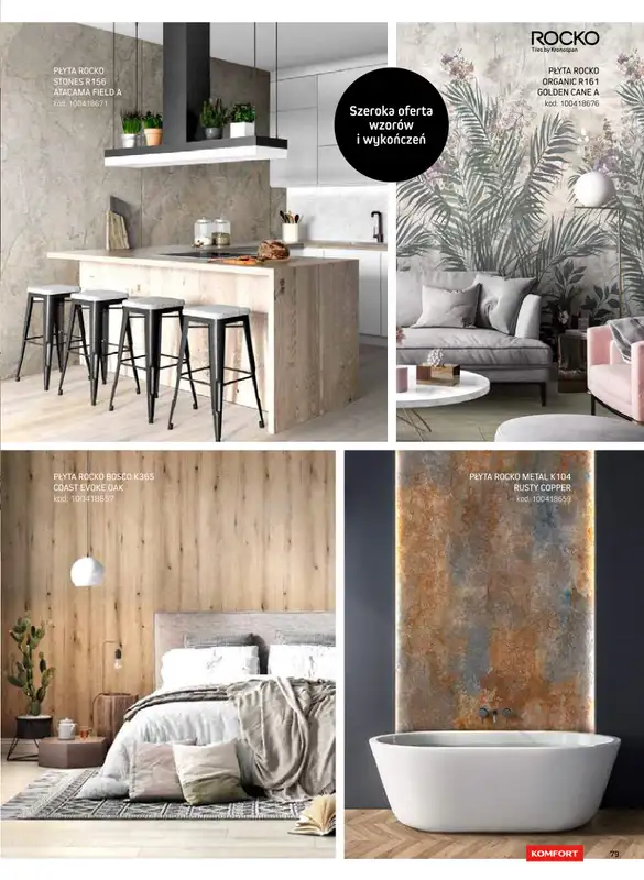 Komfort - gazetka promocyjna Katalog podłogi i drzwi 2024/2025 od poniedziałku 01.01 do środy 31.12 - strona 79